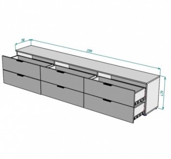 Тумба ТВ TV18 (Аларти) в Краснотурьинске - krasnoturinsk.mebel-e96.ru