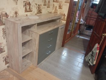 Комод Ангара дуб юкон (Миф) в Краснотурьинске - krasnoturinsk.mebel-e96.ru